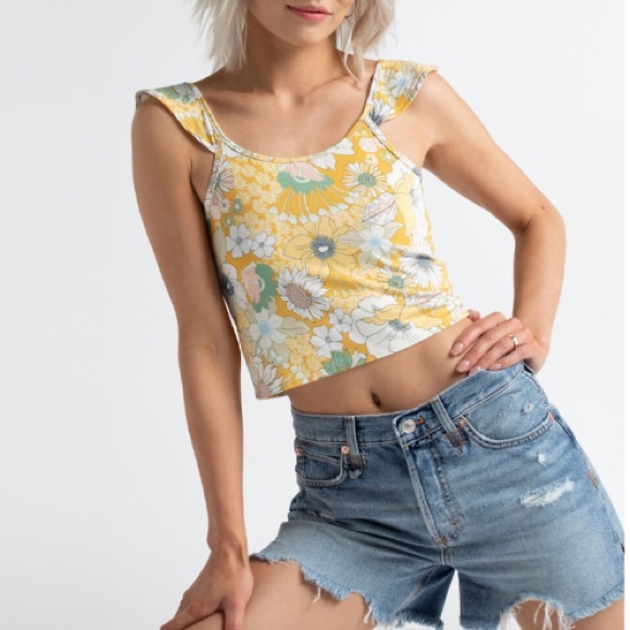 O’Neill Andy Floral Crop Top - Picture 6 of 13